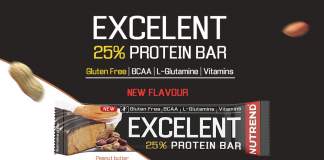 Excelent Protein bar (Nutrend) – Peanut Butter New flavour!