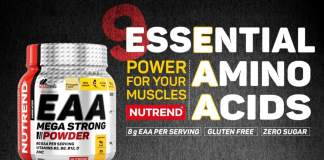 EAA Mega Strong powder by Nutrend