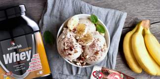 Banana Protein Ice cream