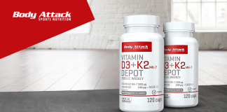 Vitamin D3 + Κ2 Depot (Body Attack)