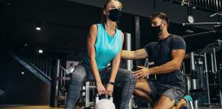 Γυμναστήριο και μάσκα…