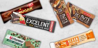 Μπάρες Πρωτεΐνης και μπάρες Δημητριακών.