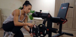 Leg Extension & Leg Curl workout με την Πωλίνα Τριγωνίδου.
