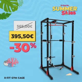 Ένα ολοκληρωμένο Gym Cage για προπόνηση όλου του σώματος από την X-Fit.

Στιβαρή κατασκευή, μεγάλη σταθερότητα και πολλαπλοί σταθμοί για ασκήσεις με ελεύθερα βάρη, μονόζυγο και τροχαλίες. 

Δες εδώ την προσφορά ➡️ Link in bio